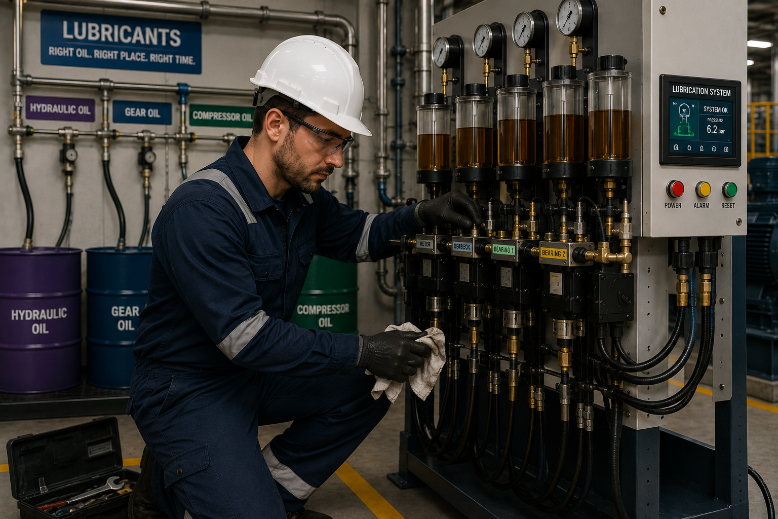 Lubricants detail